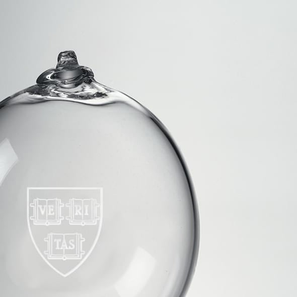 Harvard Glass Ornament by Simon Pearce Shot #2