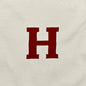 Harvard Ivory and Maroon Letter Sweater by M.LaHart Shot #2