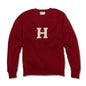 Harvard Maroon and Ivory Letter Sweater by M.LaHart Shot #1