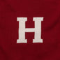 Harvard Maroon and Ivory Letter Sweater by M.LaHart Shot #2