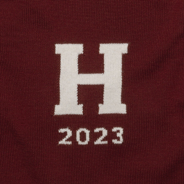 2023 Harvard Maroon and Ivory Sweater Shot #6