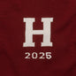 2025 Harvard Maroon and Ivory Sweater Shot #2