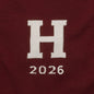 Harvard Maroon and Ivory Sweater with Class Year Shot #2