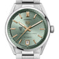 Harvard Medical Women's TAG Heuer Steel Carrera Automatic with Green Dial Shot #1