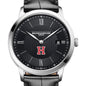Harvard Men's Baume et Mercier 40mm Classima Quartz Watch with Black Dial & Black Leather Strap Shot #1