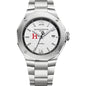 Harvard Men's Baume et Mercier 42mm Riviera Watch with White Dial & Bracelet Shot #2
