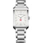 Harvard Men's Baume et Mercier 43X27mm Hampton Watch with Silver Dial & Bracelet Shot #2