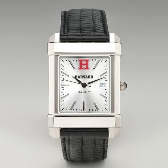Harvard Men&#39;s Collegiate Watch with Leather Strap Shot #2