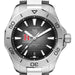 Harvard Men's TAG Heuer Steel Automatic Aquaracer with Black Dial