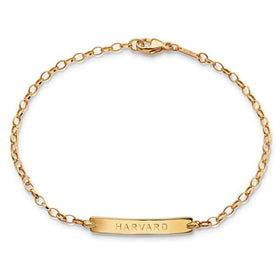 Harvard Monica Rich Kosann Petite Poesy Bracelet in Gold Shot #1