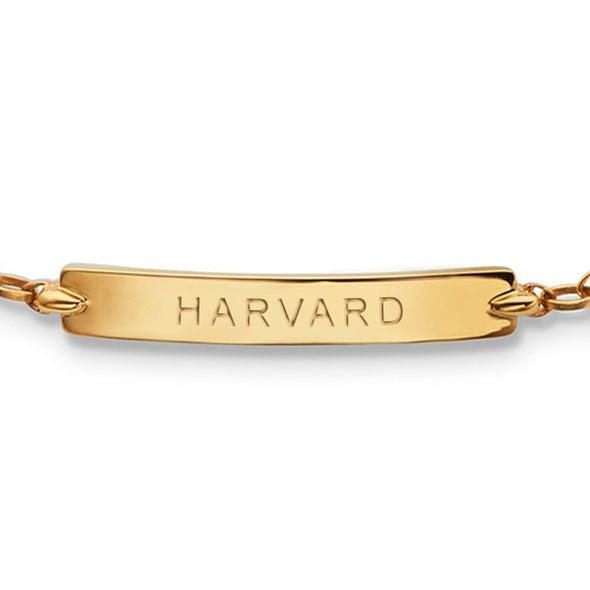 Harvard Monica Rich Kosann Petite Poesy Bracelet in Gold Shot #2
