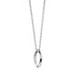 Harvard Monica Rich Kosann Poesy Ring Necklace in Silver Shot #1