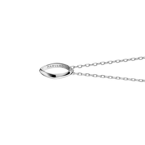 Harvard Monica Rich Kosann Poesy Ring Necklace in Silver Shot #3