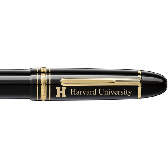 Harvard Montblanc Meisterstück 149 Fountain Pen in Gold Shot #2