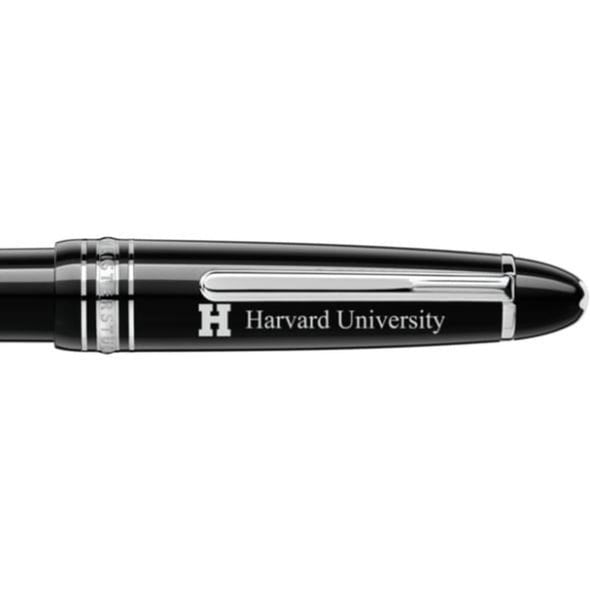 Harvard Montblanc Meisterstück LeGrand Ballpoint Pen in Platinum Shot #2