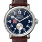 Harvard Shinola Watch, The Runwell 41 mm Midnight Blue Dial Shot #1