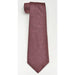 Harvard Diamond Pattern Woven Silk Tie in Maroon & Black