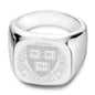 Harvard Sterling Silver Square Cushion Ring Shot #2