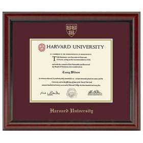 Harvard University Diploma Frame, the Fidelitas Shot #1