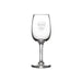 Harvard White Wine Glass by Simon Pearce