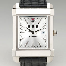 HBS Men&#39;s Collegiate Watch with Leather Strap Shot #1