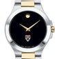 HBS Men's Movado Collection Two-Tone Watch with Black Dial Shot #1