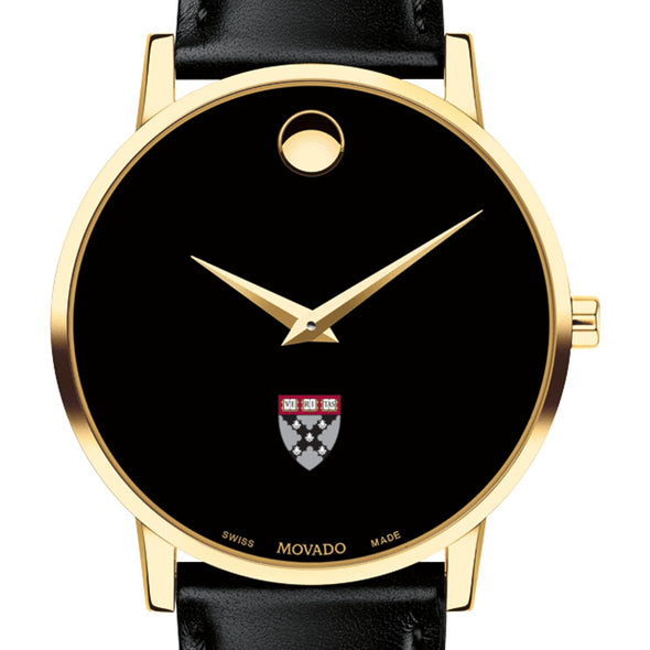 HBS Men&#39;s Movado Gold Museum Classic Leather Shot #1