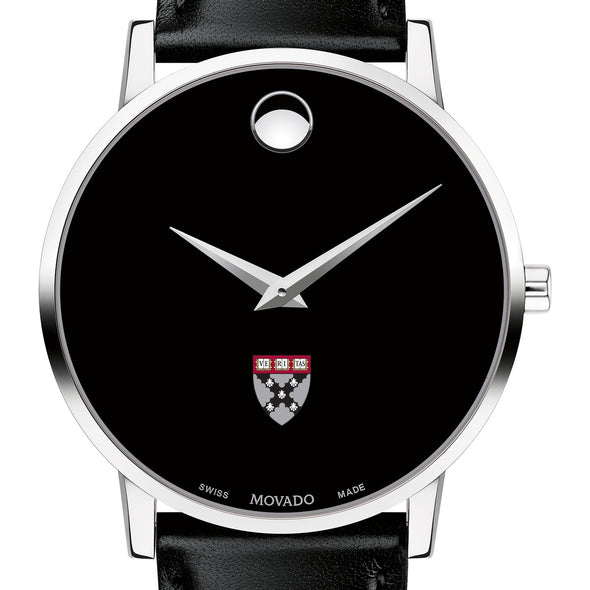 HBS Men&#39;s Movado Museum with Leather Strap Shot #1
