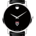HBS Men's Movado Museum with Leather Strap