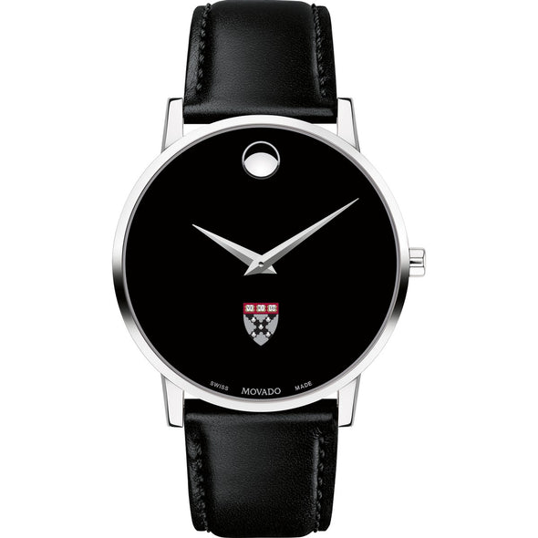 HBS Men&#39;s Movado Museum with Leather Strap Shot #2