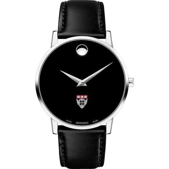 HBS Men's Movado Museum with Leather Strap Shot #2
