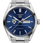 HBS Men's TAG Heuer Carrera with Blue Dial & Day-Date Window Shot #1