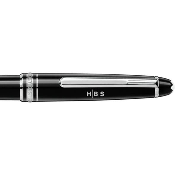 HBS Montblanc Meisterstück Classique Ballpoint Pen in Platinum Shot #2