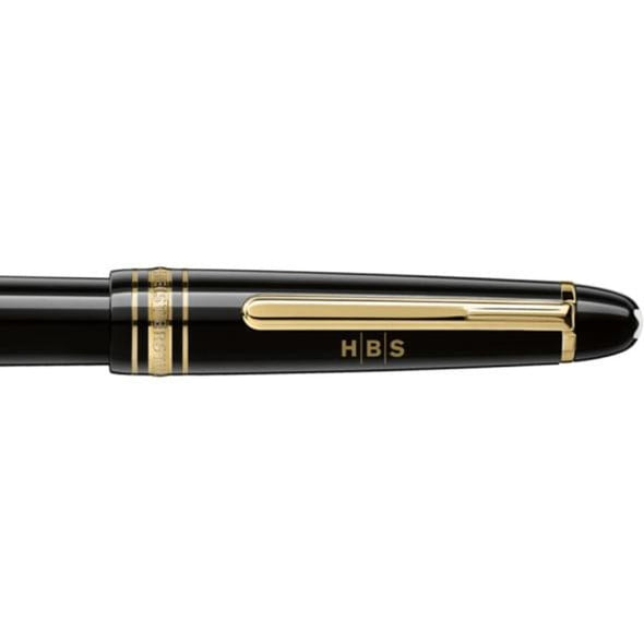 HBS Montblanc Meisterstück Classique Fountain Pen in Gold Shot #2