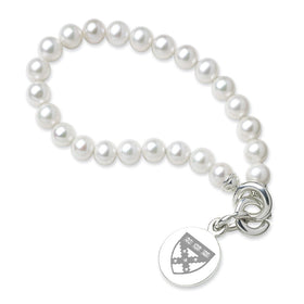 HBS Pearl Bracelet with Sterling Silver Charm Shot #1