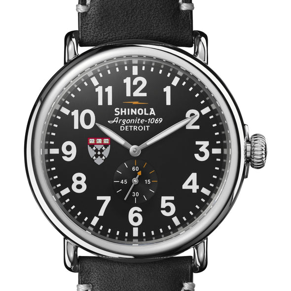 HBS Shinola Watch, The Runwell 47 mm Black Dial Shot #1
