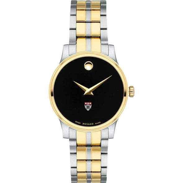 HBS Women's Movado Collection Two-Tone Watch with Black Dial Shot #2