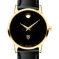 HBS Women's Movado Gold Museum Classic Leather Shot #1