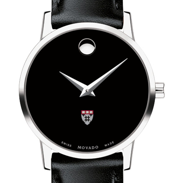HBS Women's Movado Museum with Leather Strap Shot #1