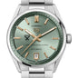 HBS Women's TAG Heuer Steel Carrera Automatic with Green Dial Shot #1