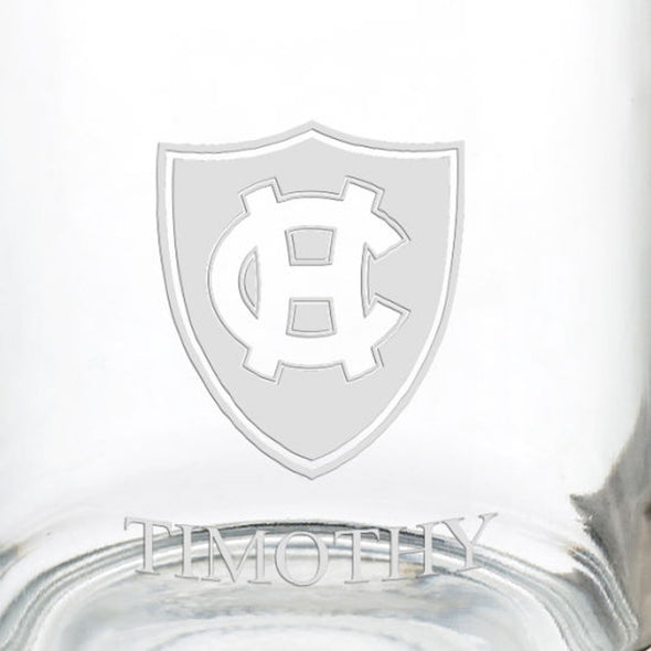 Holy Cross 13 oz Glass Coffee Mug Shot #3