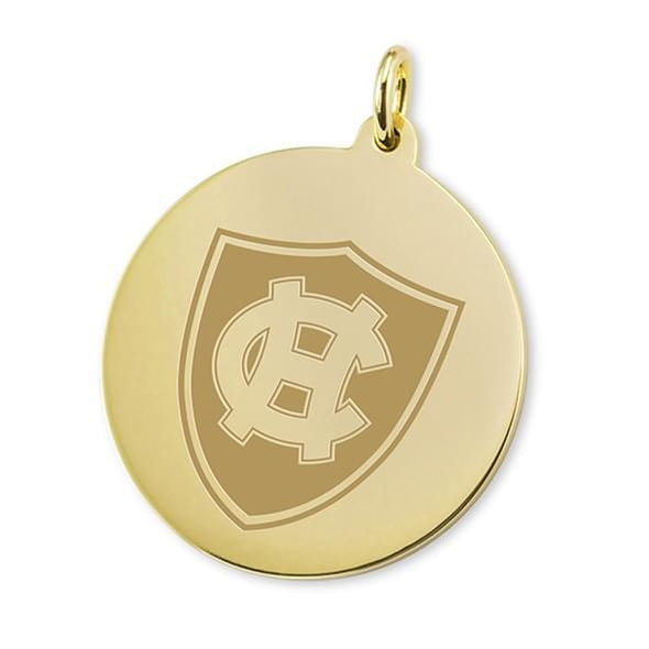 Holy Cross 14K Gold Charm Shot #1