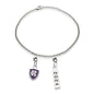 Holy Cross Class Year Sterling Silver Anklet Shot #3