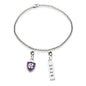 Holy Cross Class Year Sterling Silver Anklet Shot #1