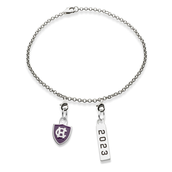Holy Cross Class Year Sterling Silver Bracelet Shot #4