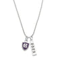 Holy Cross Class Year Sterling Silver Necklace Shot #3