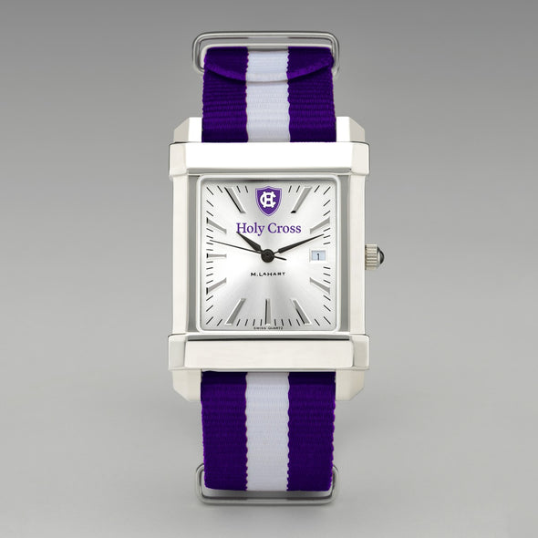 Holy Cross Collegiate Watch with RAF Nylon Strap for Men Shot #2