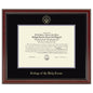 Holy Cross Diploma Frame - Fidelitas Shot #1