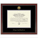 Holy Cross Diploma Frame - Gold Medallion