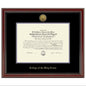 Holy Cross Diploma Frame - Gold Medallion Shot #1